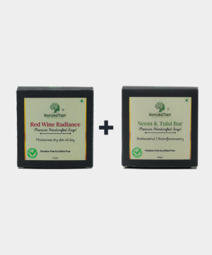 Red Wine Radiance & Neem-Tulsi Bar – Dual Power Skincare Combo Pack