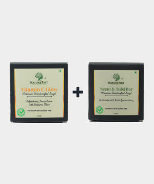 Vitamin C Glow & Neem Tulsi Bar – Brighten & Purify Combo Pack
