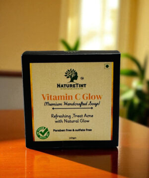 Vitamin C Glow – Citrus-Powered Radiance in a Bar (No Hard Soap Base | Soft and Smooth Texture)-(100 gm)