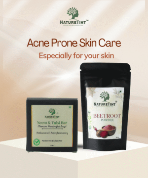 Acne Prone Skin Combo (Neem Tulsi Bar + Beetroot Face Pack)
